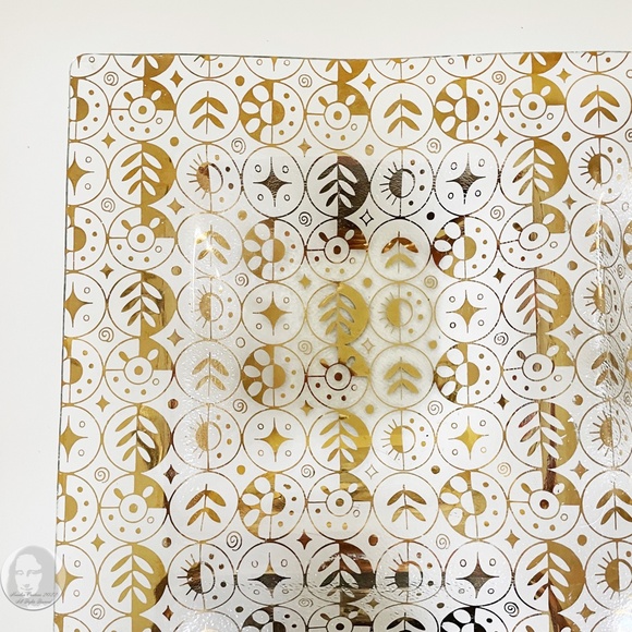 Mid Century Serving Tray Large Sectioned Appetizer Platter By Georges Briard 60s - Picture 7 of 12